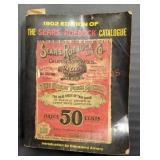 Vintage 1902 edition of the Sears roebuck catalog