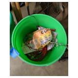 Garage bucket lot