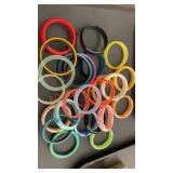 Plastic bangle costume bracelet lot