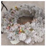 Approximately 3 ft round holiday wreath