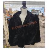 Vintage ladies genuine fur caplet