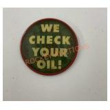 Vintage Sinclair motor oil advertising pin