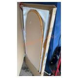 New in box standing floor mirror