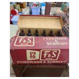 Vintage 12oz Fuhrman and Schmidt glass beer