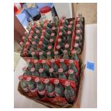 Vintage 8 oz. Coca-Cola classic glass bottles