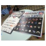 30x30 and 36x24 in Coors light NFL metal bar signs