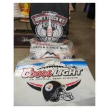 Coors light special edition metal bar signs