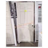 32" x 78" Right Hand Off White Door