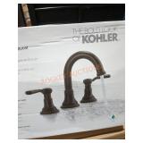 Kohler 8" Widespread Bathroom Faucet, Bronze