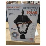 Gama Sonic Baytown II Bulbs Solar Lamp