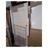 30" x 80" Office White Right Hand Door