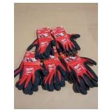 Milwaukee Cut Level 1 Dipped Gloves (5 Pairs)