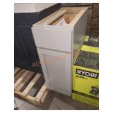 12" x 25" x 35" Grey Base Cabinet