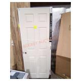 30" x 78" Off White Left Hand Door