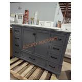 48"Wï¿½21.5"Dï¿½34"H Bathroom Vanity Base, Blue