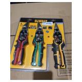 DeWalt 3pc Aviation Snips Set (Brand New)