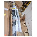 85.1"x11.3"x7.9" aluminum gazebo frame