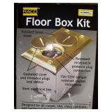 RACO Rectangular Floor Box Kit