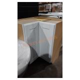 Lazy Susan cabinet apx 28x28 in top 35in tall