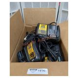 DeWalt 12v/20v Charger Box Lot