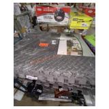 TrafficMaster Dark Gray Gym Interlocking Flooring