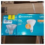 Eco smart 120w / 65w light bulb lot