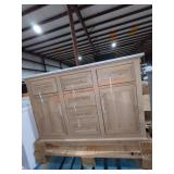 48" W x 18" D x 35.5" H Vanity with Top