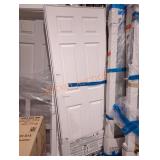 36"ï¿½80" 6-Panel Moulded Door, White