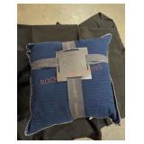 Lacourte Set of 2 Blue Decorative Pillows