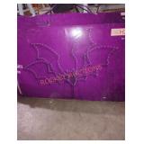 5.5 ft Halloween Classics led bat Silhouette