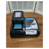 Makita 18V 1.5 Ah Battery and 18v Charger Combo