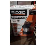 Rigid sump pump 1 horse power