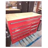 Husky 42" 8-Drawer Wood-Top Workbench