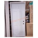 29"ï¿½78" 6-Panel Door, White