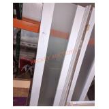 24"ï¿½80" Frosted-glass Door, White