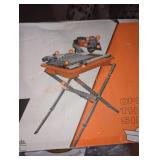 Ridgid 7" wet tile saw with stand