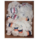 Box of Various Size Sport Socks