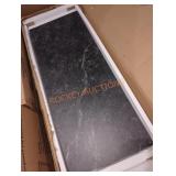 Bestier Black 70.8" TV Stand with Fireplace