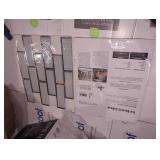 MSI Mesh-Mounted Mosaic Tile Ice Bevel Subway