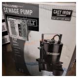 Everbuilt 3/4 hp sewage pump