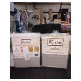 Mercantile One Window Panel with Removable Rings