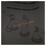 Glacier Bay 8in bathroom Faucet