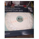 Hampton Bay 16" Ceiling Medallion w/ 4" Center