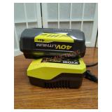 RYOBI 40V 4Ah Battery and 40V Charger