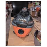 Ridgid 4 gal portable wet/dry vacuum, 5 peak HP