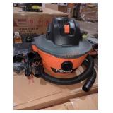 Ridgid 3.5 peak HP 6 gal wet/dry shop vacuum