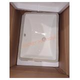 White bathroom small sink