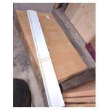 3" x 36" filler csw boards white