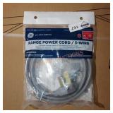 Ge range power cord 3 wire