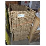 11" x 15" bench baskets